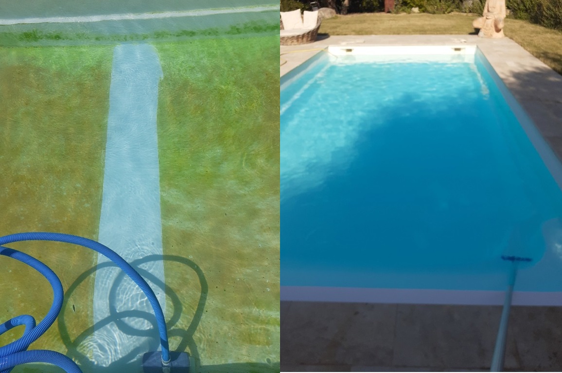 Nettoyage - Traitement eau verte